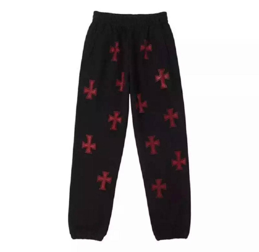 Black and Red Pants-L