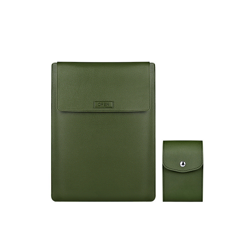 Army green bag-13.3 inch