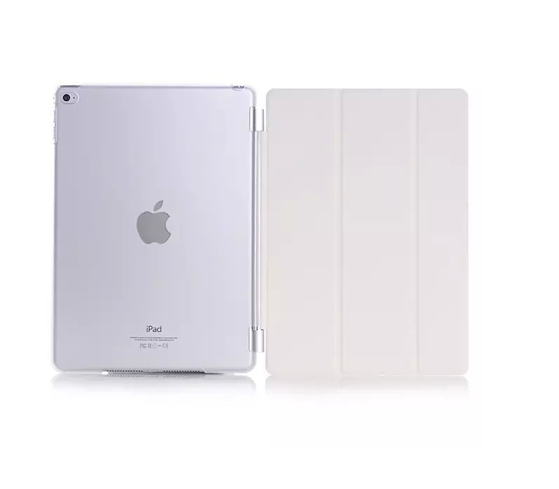 white-Transparent shell iPad mini4+